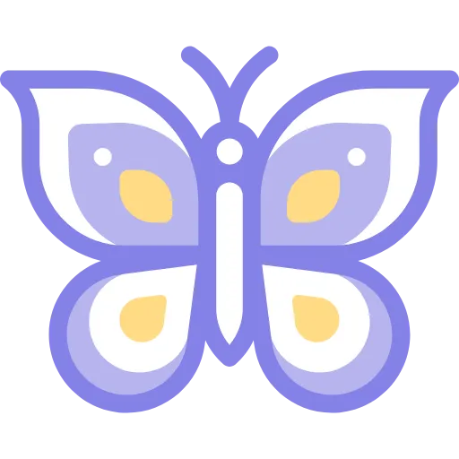 🤩 Эмодзи «Бабочки» для Telegram