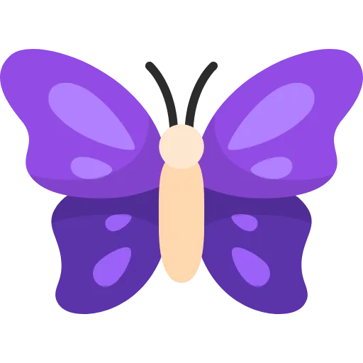 🤩 Эмодзи «Бабочки» для Telegram