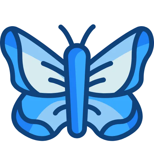 🤩 Эмодзи «Бабочки» для Telegram
