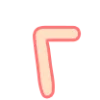 🤩 Эмодзи «Буквы розовые и жёлтые» для Telegram