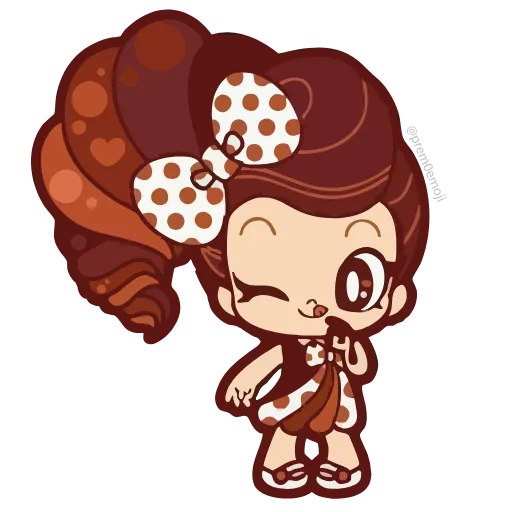 🤩 Эмодзи «🤩 Lolita Little fairy!» для Telegram