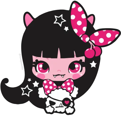 🤩 Эмодзи «🤩 Lolita Little fairy!» для Telegram