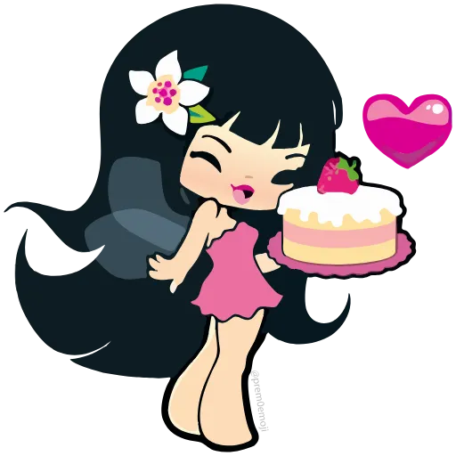 🤩 Эмодзи «🤩 Lolita Little fairy!» для Telegram