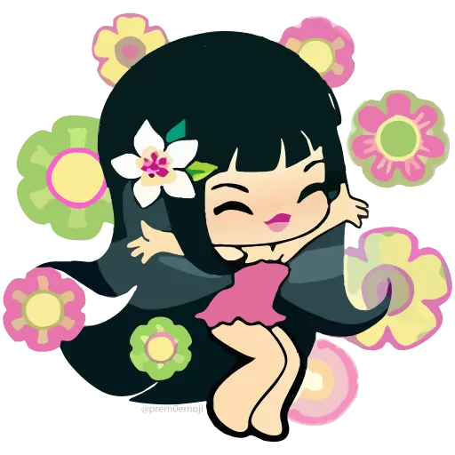 🤩 Эмодзи «🤩 Lolita Little fairy!» для Telegram