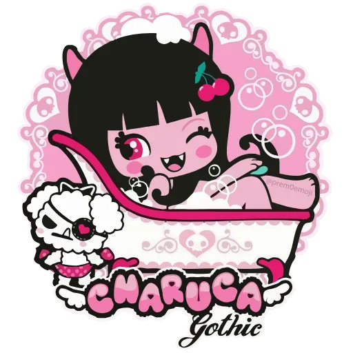 🤩 Эмодзи «🤩 Lolita Little fairy!» для Telegram