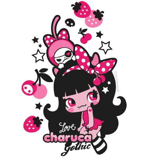 🤩 Эмодзи «🤩 Lolita Little fairy!» для Telegram