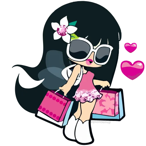 🕶 Эмодзи «🤩 Lolita Little fairy!» для Telegram