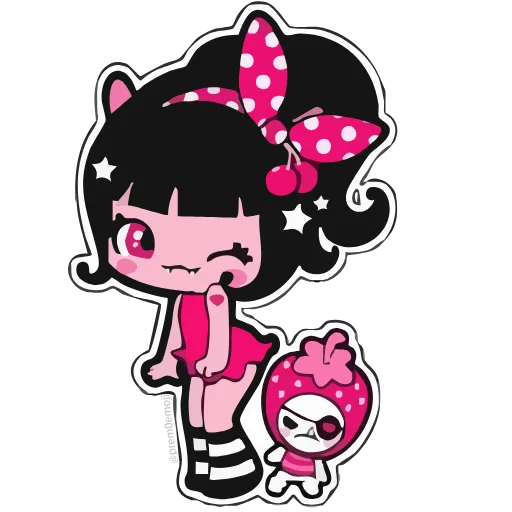 🤩 Эмодзи «🤩 Lolita Little fairy!» для Telegram