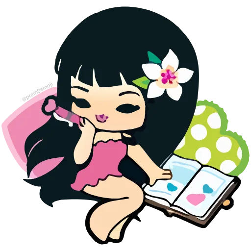🤩 Эмодзи «🤩 Lolita Little fairy!» для Telegram
