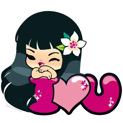 💞 Эмодзи «🤩 Lolita Little fairy!» для Telegram