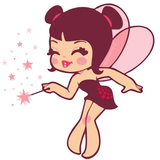 🤩 Эмодзи «🤩 Lolita Little fairy!» для Telegram