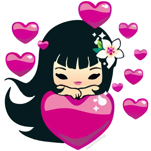 💞 Эмодзи «🤩 Lolita Little fairy!» для Telegram