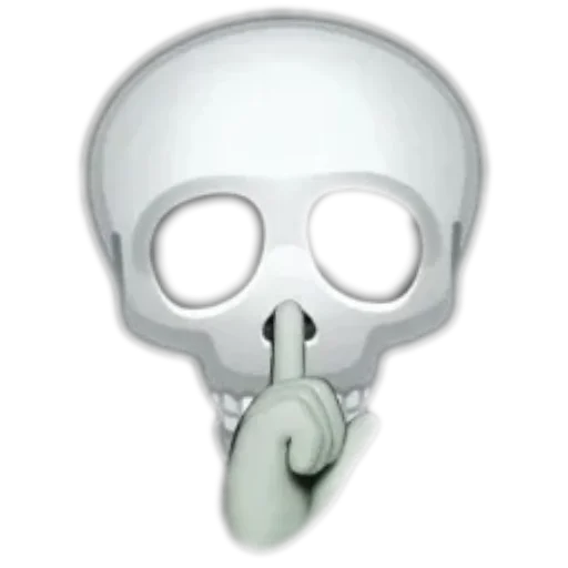 🤫 Стикер «Черепки и тролли» для Telegram