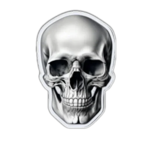 ☠ Стикер «Черепки и тролли» для Telegram