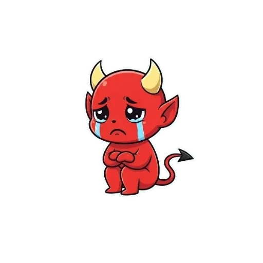 😣 Стикер «Чертенок» для Telegram