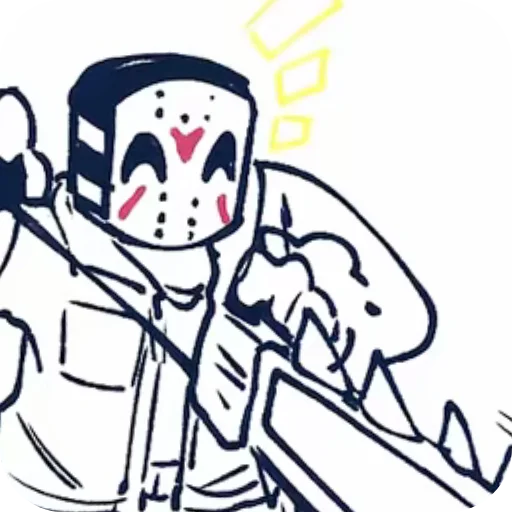👾 Стикер «Jason» для Telegram