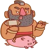 🦕 Эмодзи «🐶 Набор эмоджи по игре «Clash Royale»» для Telegram