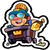 🦎 Эмодзи «🐶 Набор эмоджи по игре «Clash Royale»» для Telegram