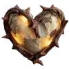 🪵 Эмодзи «Heart» для Telegram