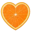 🍊 Эмодзи «Heart» для Telegram
