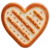 🍞 Эмодзи «Heart» для Telegram