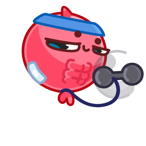 💪 Эмодзи «Cactus And Balloon» для Telegram