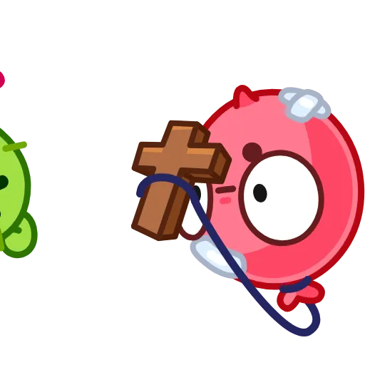 🤬 Эмодзи «Cactus And Balloon» для Telegram