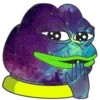 🫢 Эмодзи «Calaxy Pepe» для Telegram