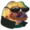 😎 Эмодзи «Calaxy Pepe» для Telegram