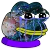 😭 Эмодзи «Calaxy Pepe» для Telegram