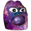 😱 Эмодзи «Calaxy Pepe» для Telegram