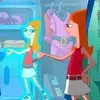 😏 Эмодзи «Candace Flynn» для Telegram