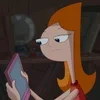 😒 Эмодзи «Candace Flynn» для Telegram