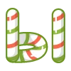 🔠 Эмодзи «Candy alphabet» для Telegram