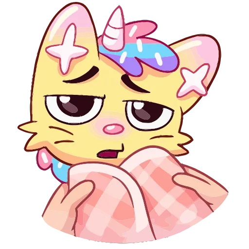😒 Эмодзи «Кэнди Кэт #1» для Telegram