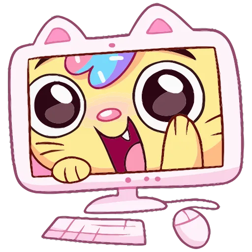 👋 Эмодзи «Кэнди Кэт #1» для Telegram