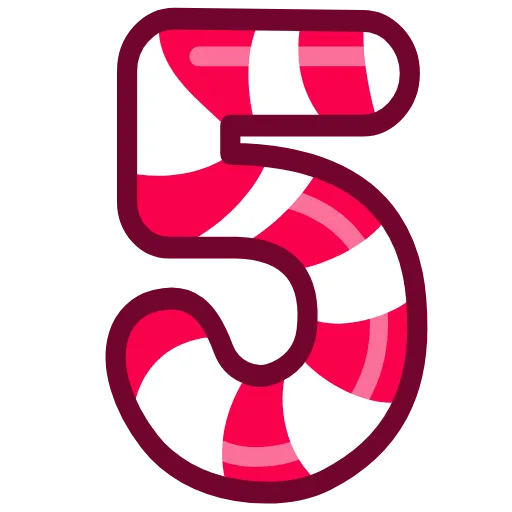 5️⃣ Эмодзи «#animated #decor #food #fonts #xmas» для Telegram