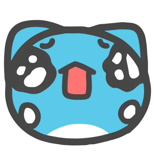 😭 Эмодзи «‌Cat Capoo» для Telegram