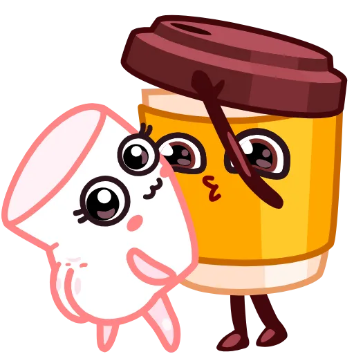 ☕ Эмодзи «Cup Puchino» для Telegram