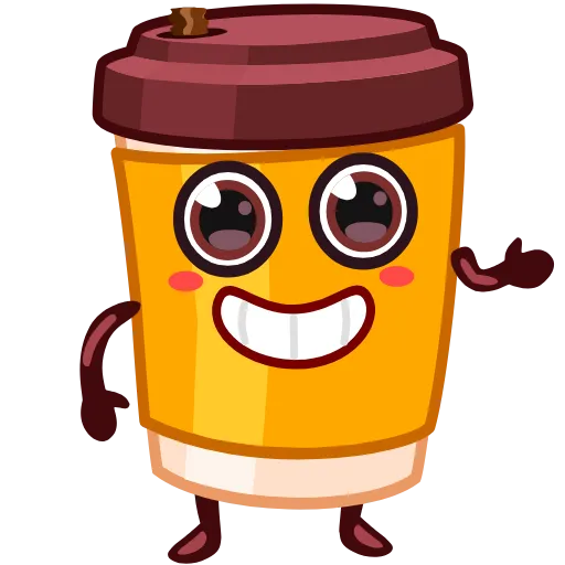 ☕ Эмодзи «Cup Puchino» для Telegram
