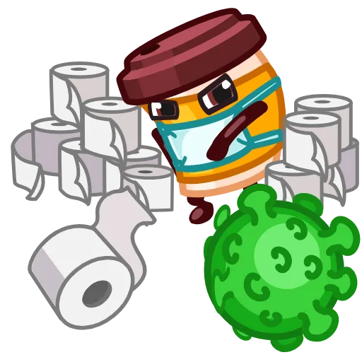 ☕ Эмодзи «Cup Puchino» для Telegram