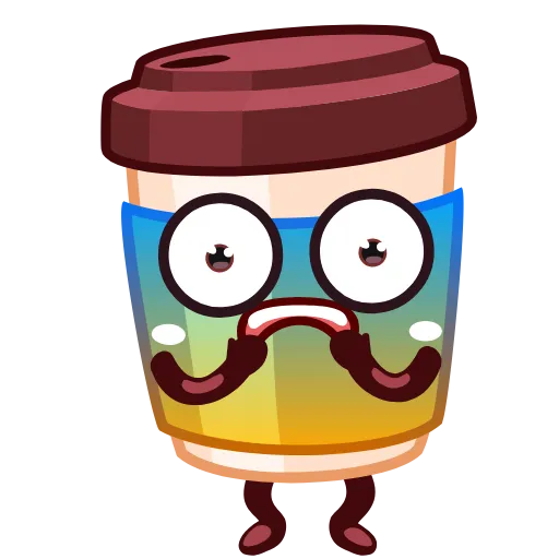 ☕ Эмодзи «Cup Puchino» для Telegram