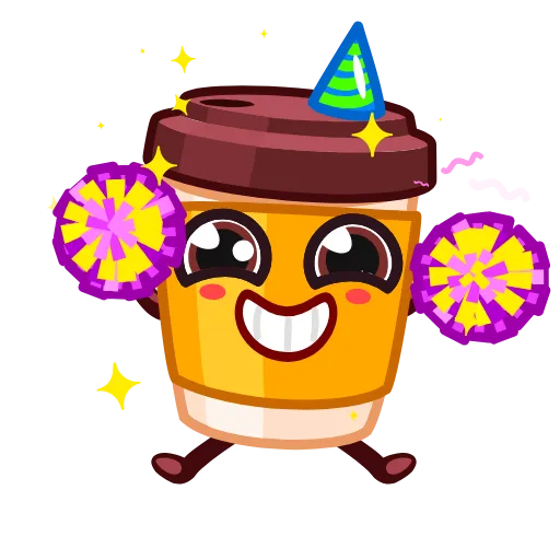 ☕ Эмодзи «Cup Puchino» для Telegram
