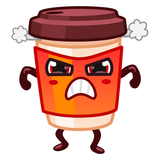 ☕ Эмодзи «Cup Puchino» для Telegram