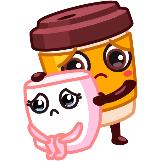 ☕ Эмодзи «Cup Puchino» для Telegram