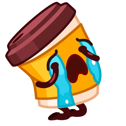 ☕ Эмодзи «Cup Puchino» для Telegram