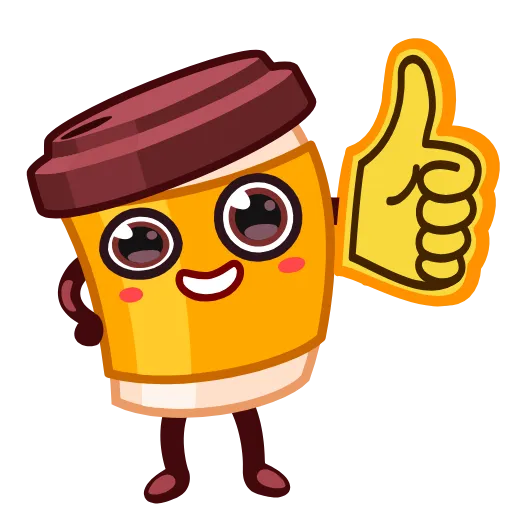 ☕ Эмодзи «Cup Puchino» для Telegram