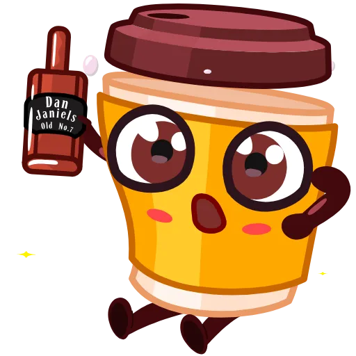 ☕ Эмодзи «Cup Puchino» для Telegram