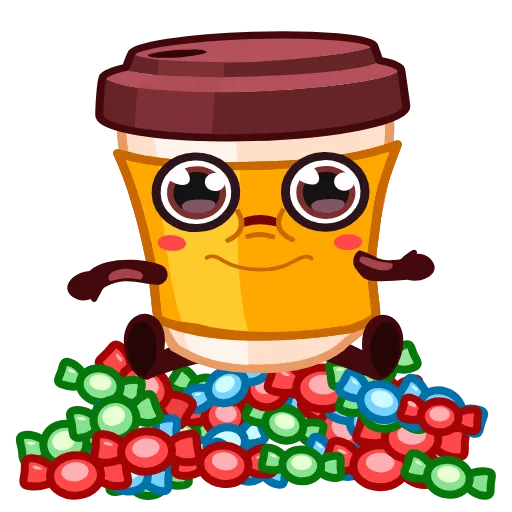 ☕ Эмодзи «Cup Puchino» для Telegram
