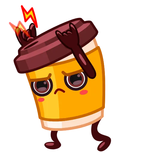 ☕ Эмодзи «Cup Puchino» для Telegram